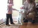 Tova gives dancing lesson